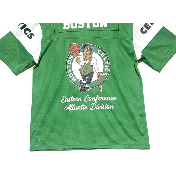 Boston Celtics Fan Jersey Men's Large Green Short Sleeve by Ultra Game NEW - Picture 6 of 10